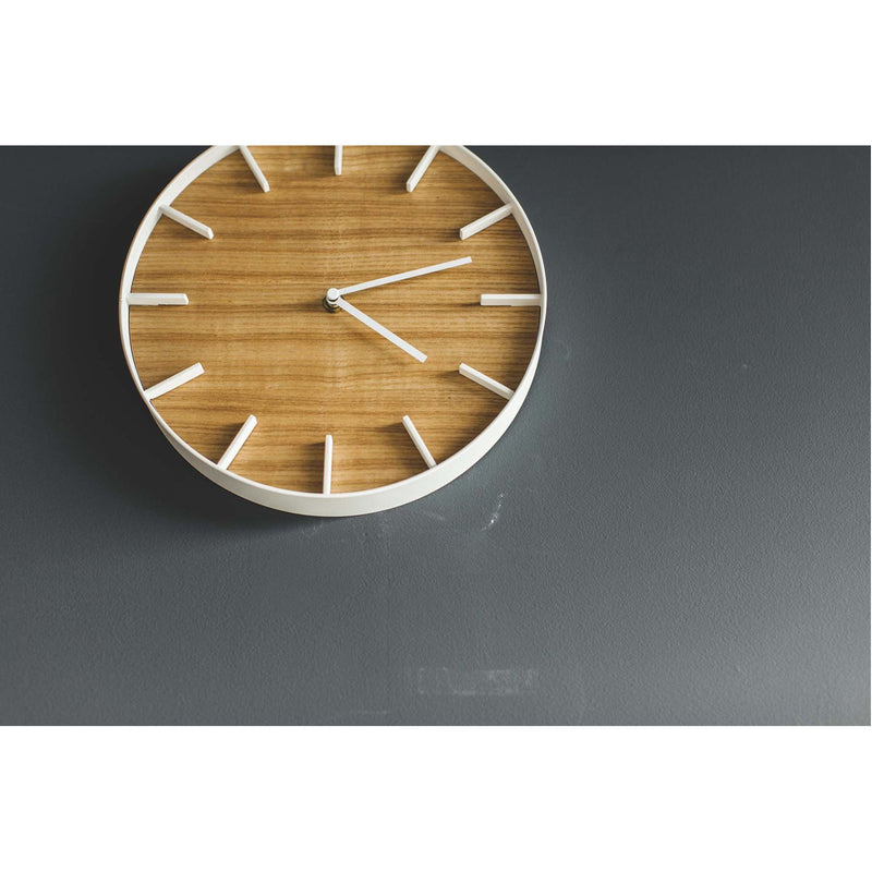 Rin Wall Clock in Various Colors and Finishes