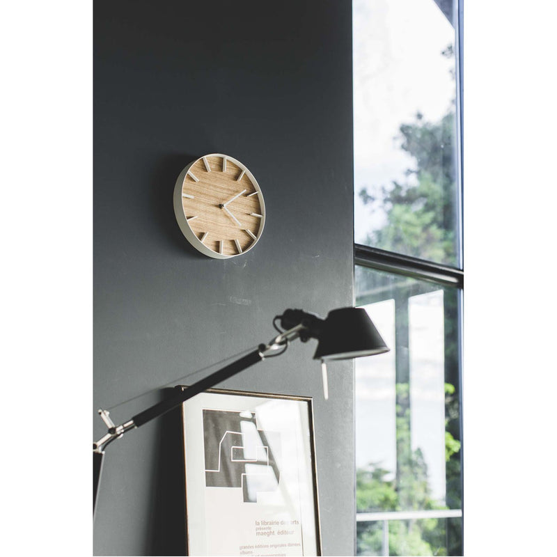 Rin Wall Clock in Various Colors and Finishes