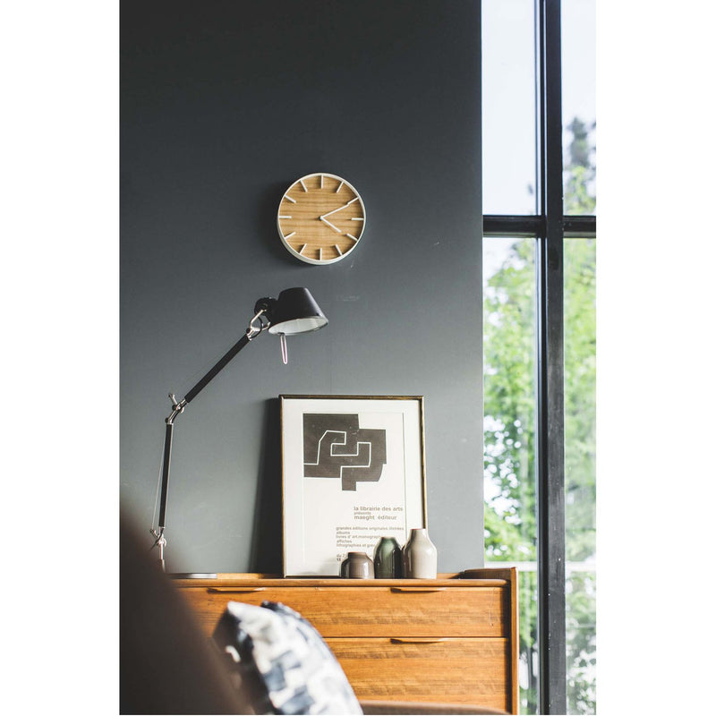 Rin Wall Clock in Various Colors and Finishes