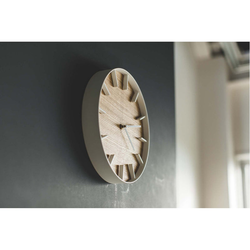 Rin Wall Clock in Various Colors and Finishes