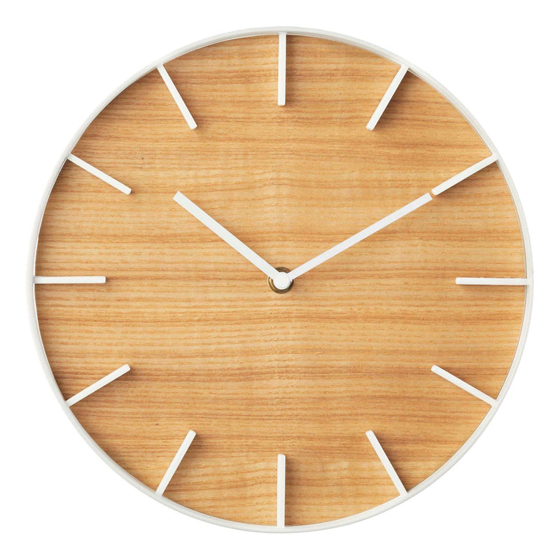 Rin Wall Clock in Various Colors and Finishes