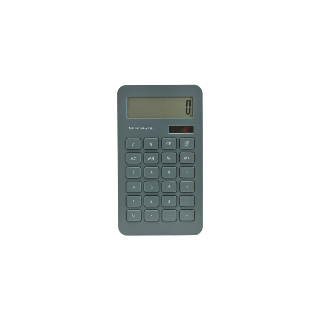 Calculator, Dusty Green