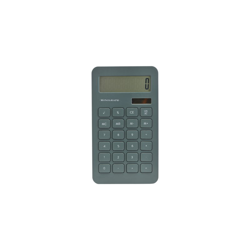 Calculator, Dusty Green