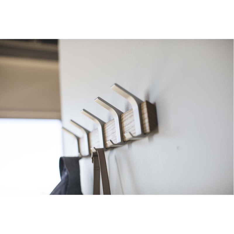 Rin Wall-Mounted Coat Hanger by Yamazaki