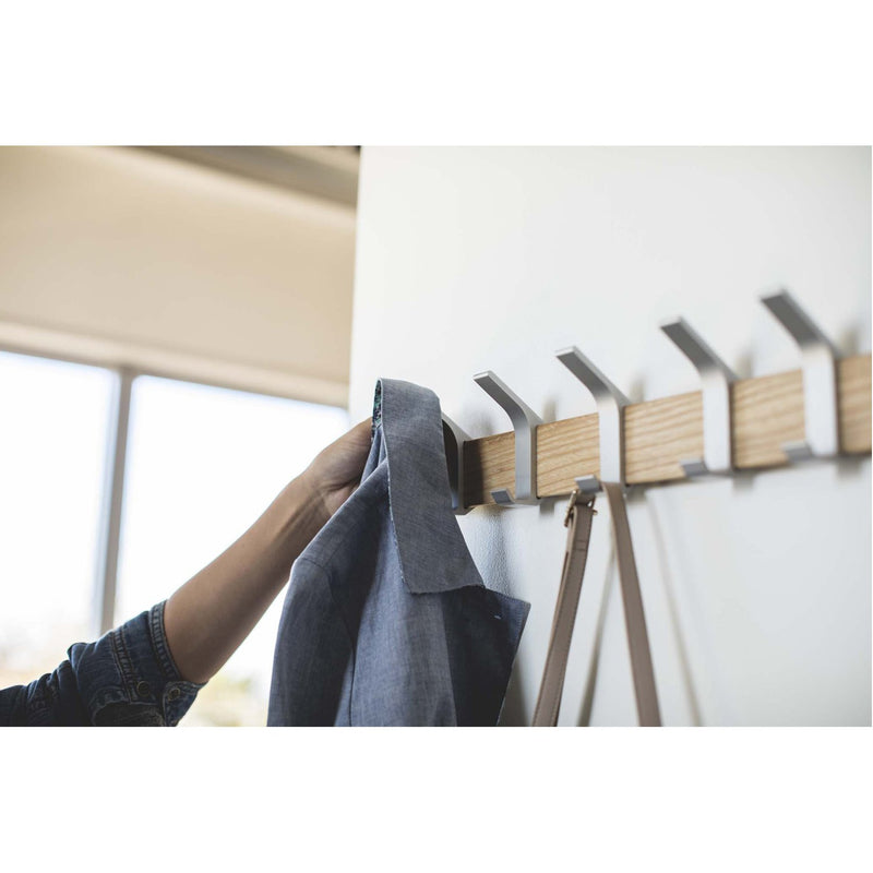 Rin Wall-Mounted Coat Hanger by Yamazaki