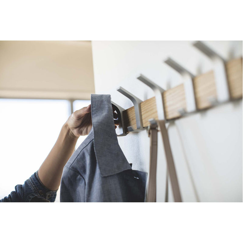 Rin Wall-Mounted Coat Hanger by Yamazaki