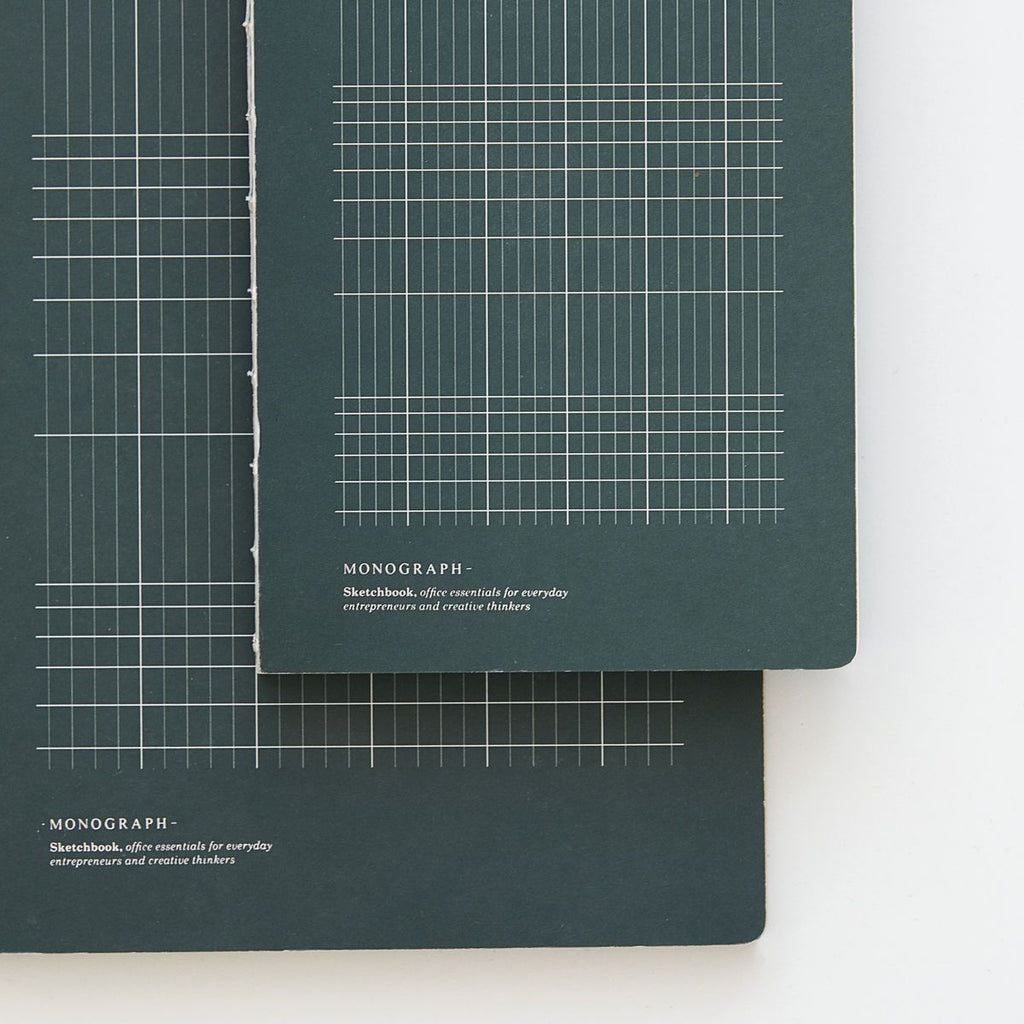 Geometric Notebook, Dark Green