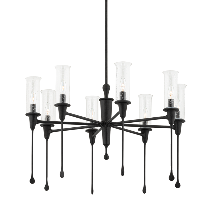 Chisel 8 Light Chandelier