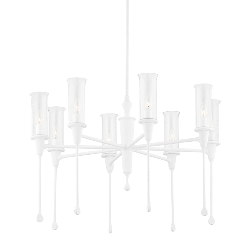 Chisel 8 Light Chandelier