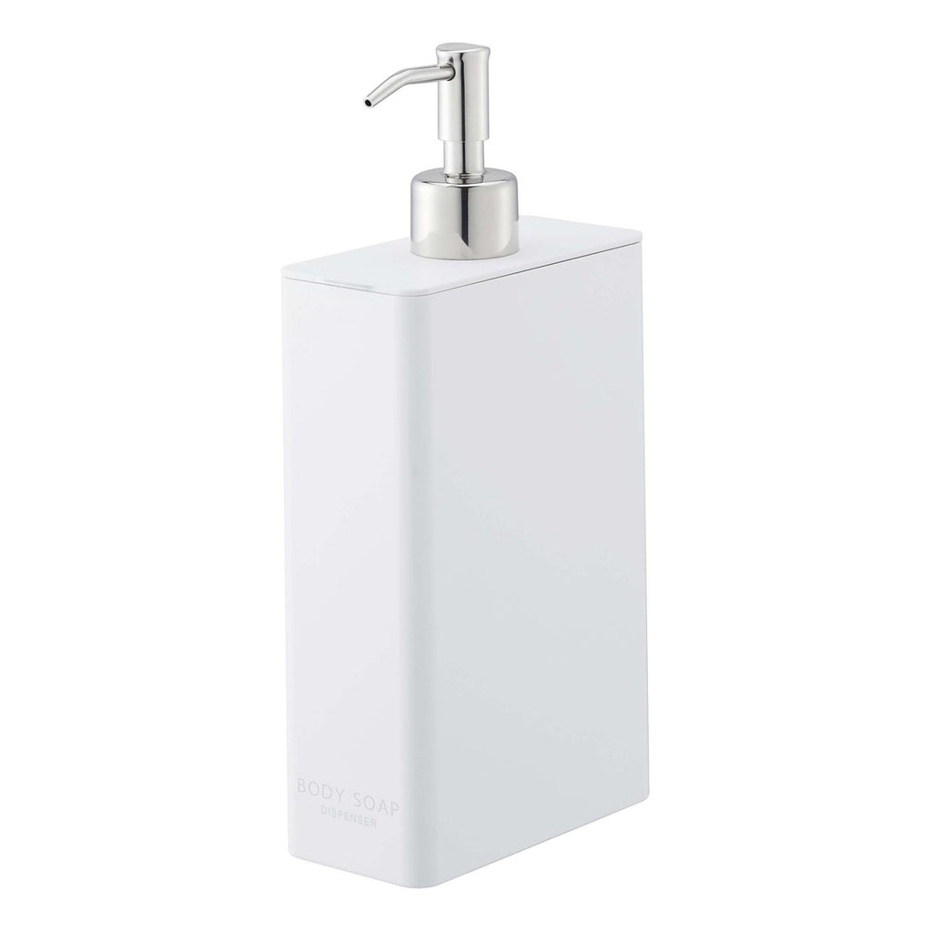 Tower Rectangular Bath and Shower Dispensers by Yamazaki