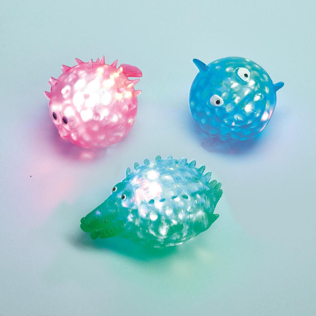 Sea Wonders Light Up Soft Beads Squeeze, in Various Styles