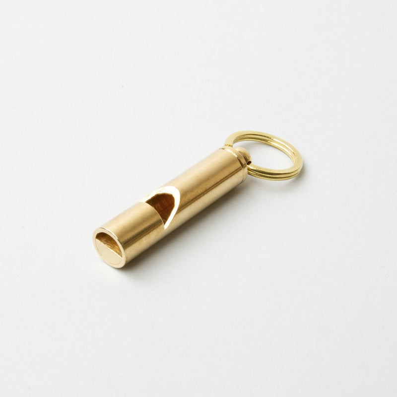 Brass EDC Whistle design by Izola