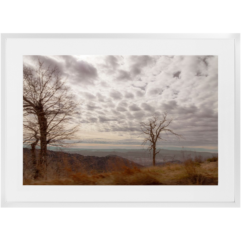 Traveling Framed Print