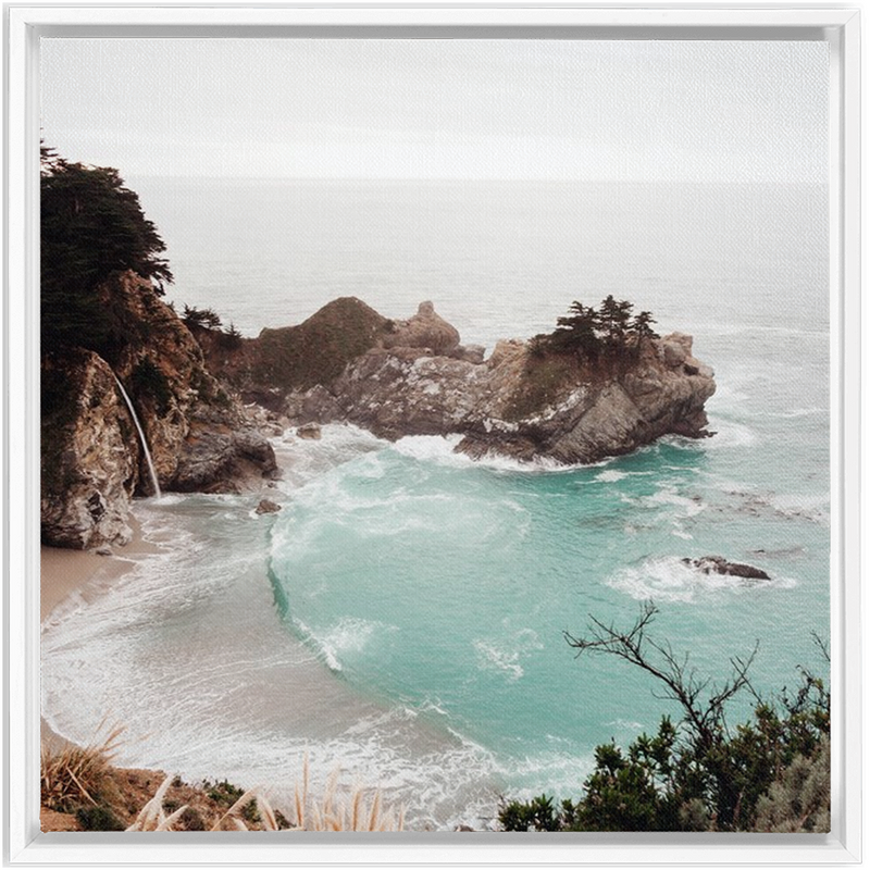 Big Sur Framed Canvas