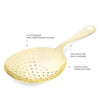 Gold Julep Strainer