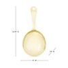 Gold Julep Strainer