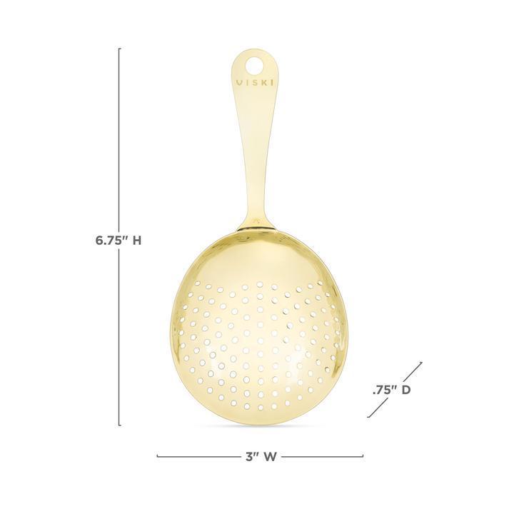 Gold Julep Strainer