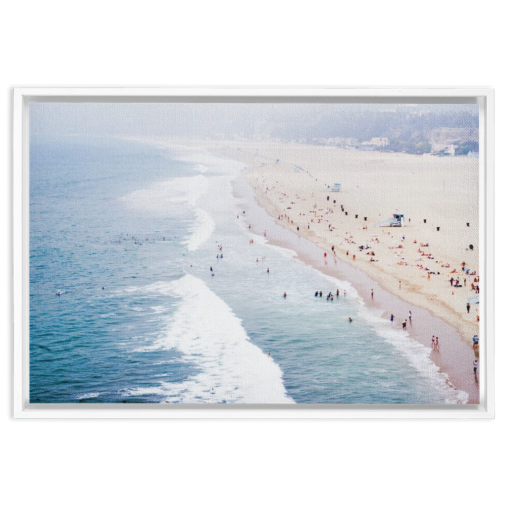 Santa Monica Framed Canvas