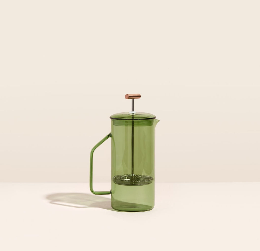 Glass French Press in Various Colors