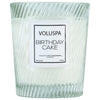 Classic Textured Glass Candle in Birthday Cake design by Voluspa