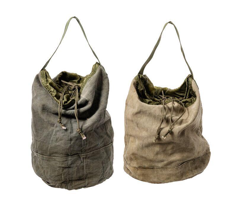 Vintage Material Drawstring Bag