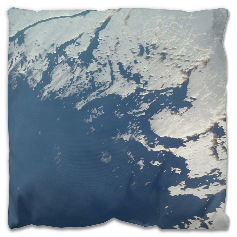 Glacier Throw Pillow