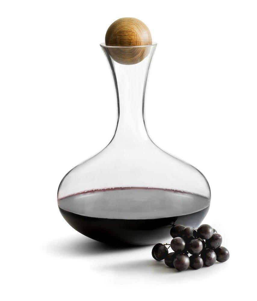 Wine Carafe w/ Oak Stopper