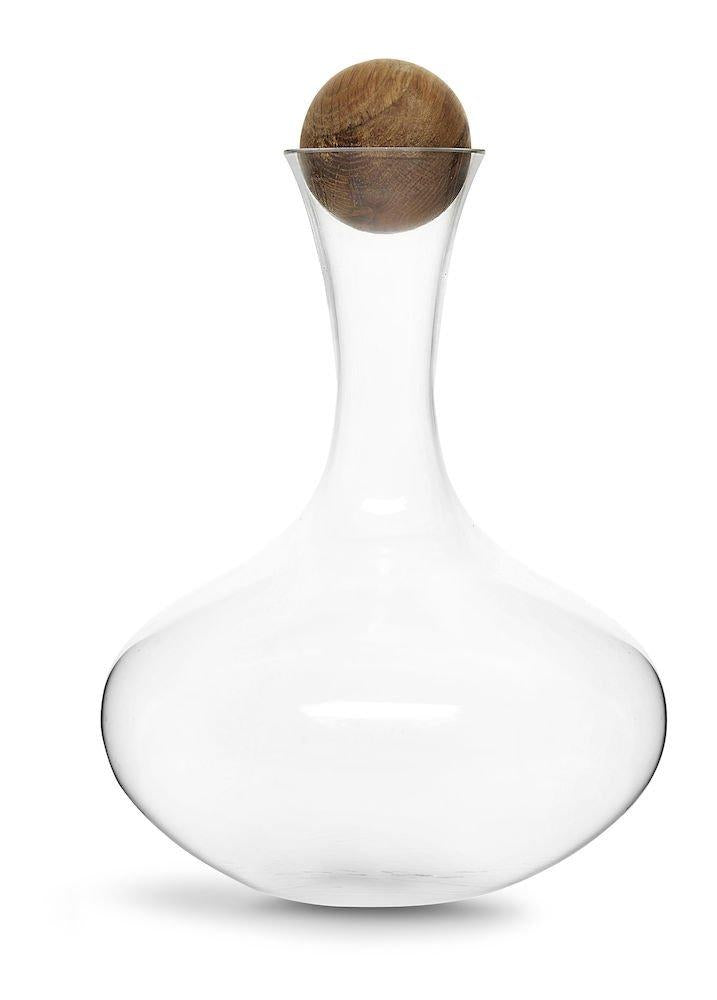 Wine Carafe w/ Oak Stopper