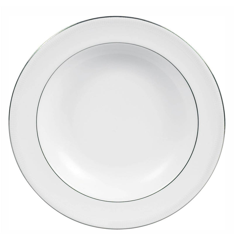 Blanc Sur Blanc Pasta Bowl by Vera Wang