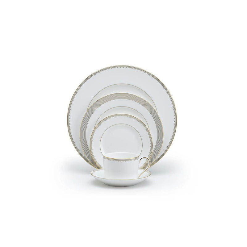 Golden Grosgrain Dinnerware Collection by Vera Wang