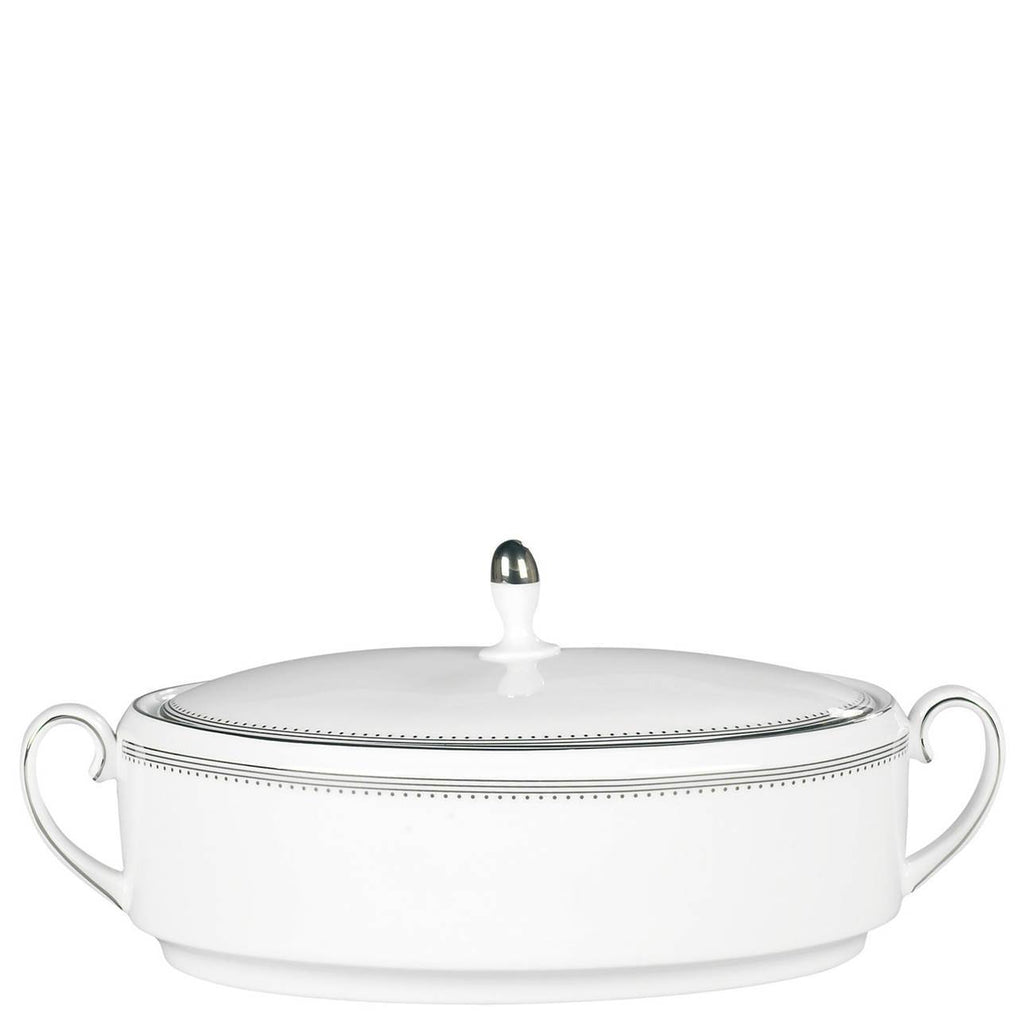 Grosgrain Covered Vegetable Bowl by Vera Wang