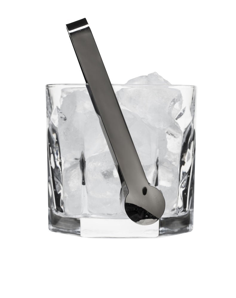 Ice Bucket w/ Ice Tongs