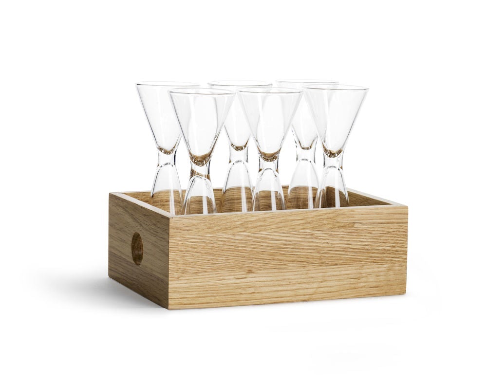 Shot Glass Set w/ Storage Box