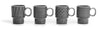 Coffee & More Espresso Cup in Grey, 4 pack