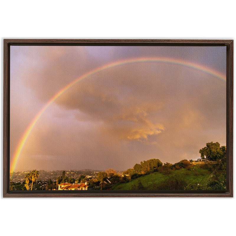 Rainbow 2 Framed Stretched Canvas