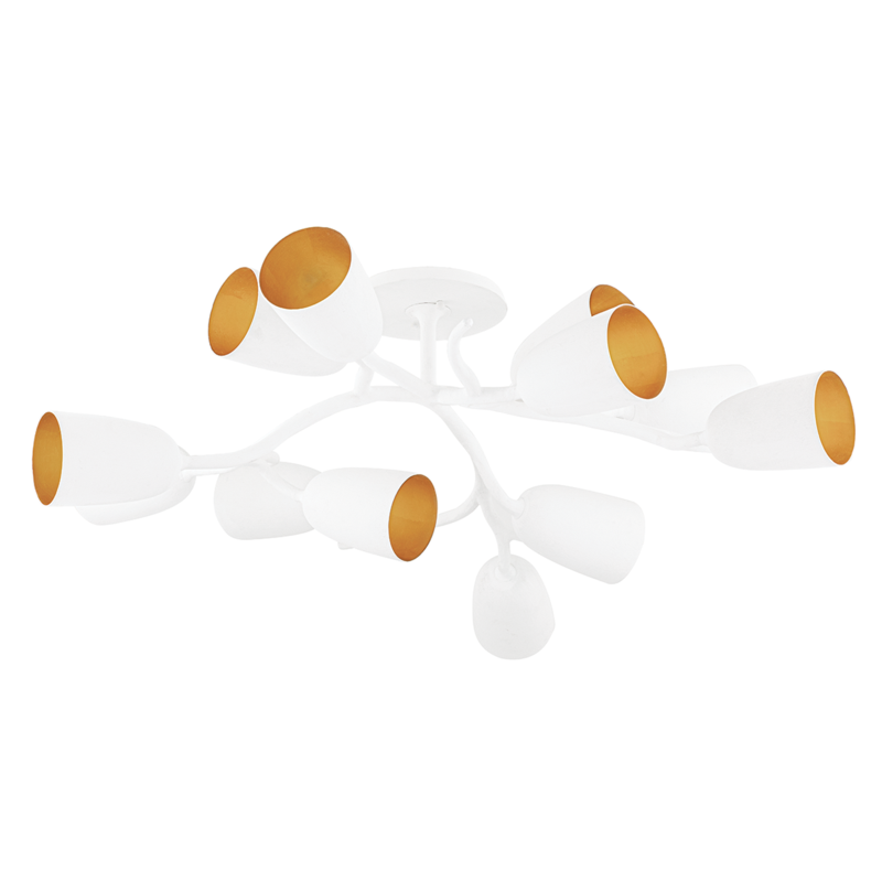 Vine 12 Light Semi Flush