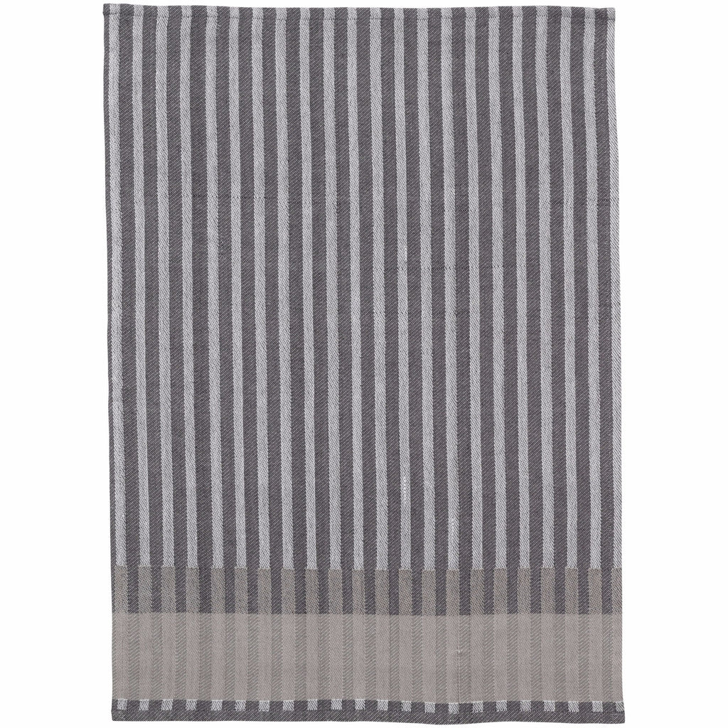 Grain Jacquard Tea Towel in Grey