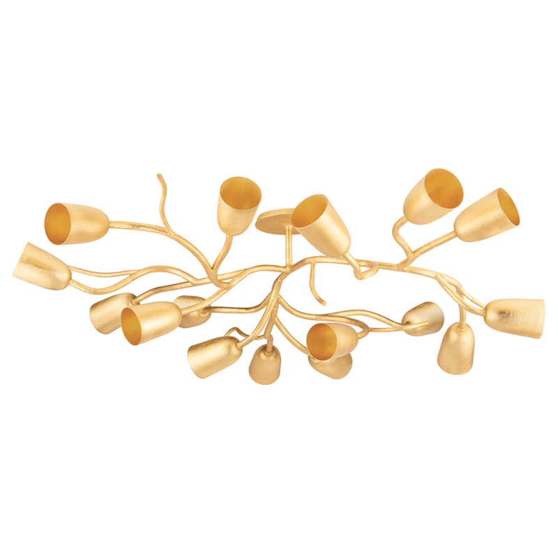 Vine 16 Light Semi Flush