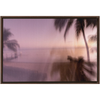 Tahitian Sunrise Framed Canvas