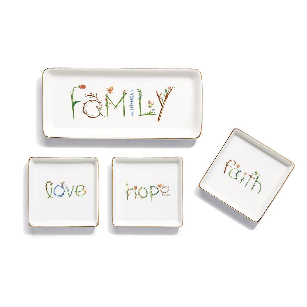 Spring Soiree Set of 4 Trays