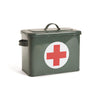 First Aid Storage Box with 3 Section Organizer Tray Insert