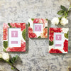 Rosy Outlook Rose Pattern Photo Frames, Set of 3