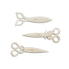 Hand-Carved Bone Scissors, Assorted Designs