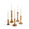 Hand-Crafted Candlesticks, Set of 5