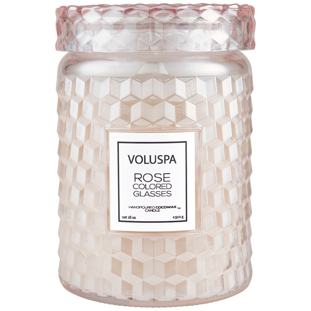 Rose Colored Glasses Large Jar Candle