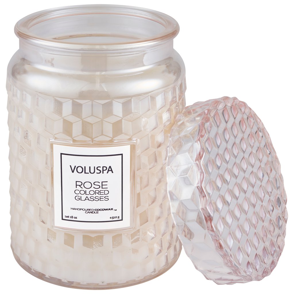 Rose Colored Glasses Large Jar Candle