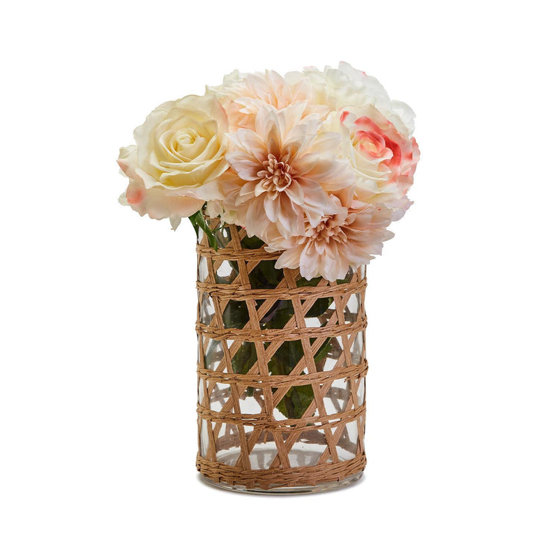 Island Chic Lattice Candleholder/Vase in Various Sizes