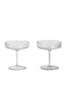 Ripple Champagne Saucer - Set Of 2