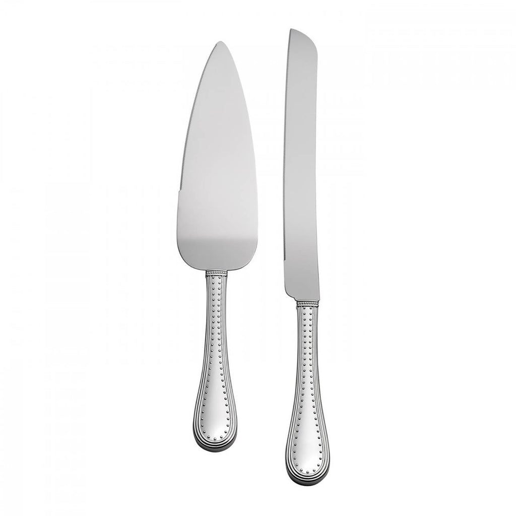 Grosgrain Cake Knife & Server by Vera Wang