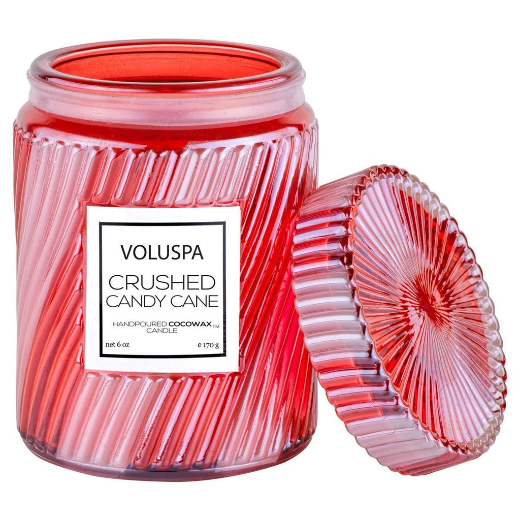 Crushed Candy Cane Small Jar Candle